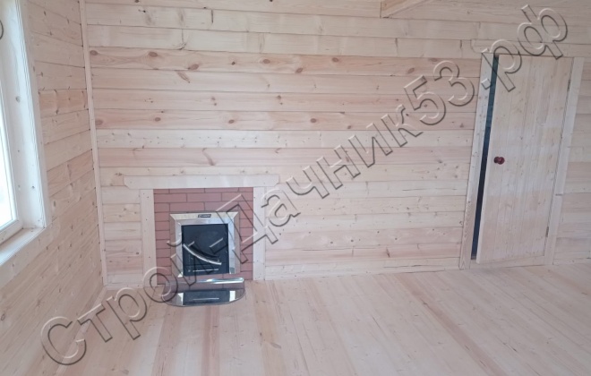 4 Брусовая баня Б-37, 4.5х10м, 45М², Московская область, Солнечногорский район, деревня Соколово (6)